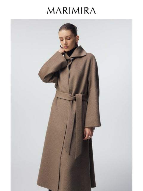 Light brown long coat