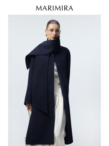 Long and wide coat