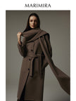 Dark gray long coat