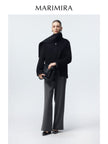 Black short jacket