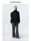 Black short jacket