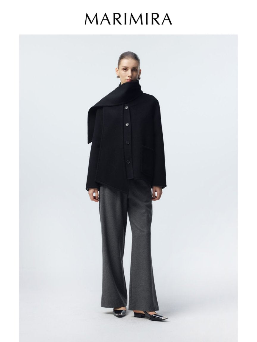 Black short jacket