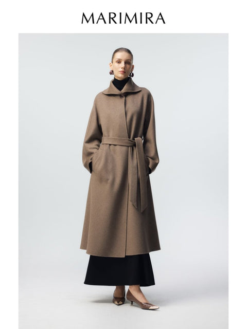 Light brown long coat