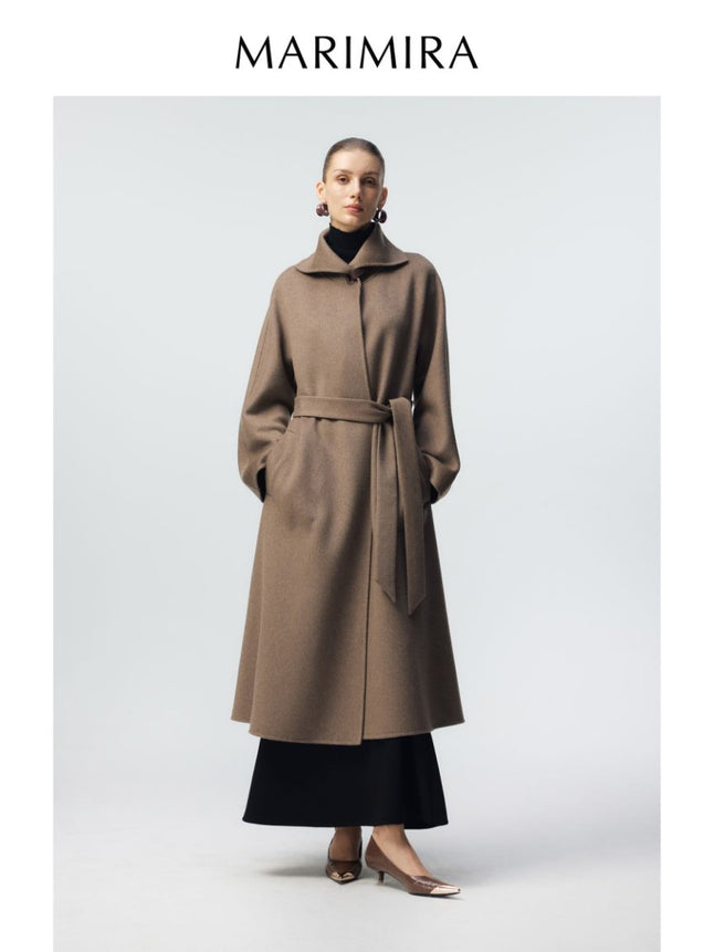 Light brown long coat